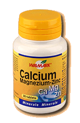 Calciu Magneziu Zinc Walmark 100 comprimate