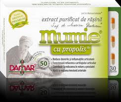 Extract Purificat de Rasina Mumie cu Propolis x 30 cps