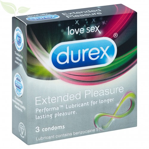 Durex Extended Pleasure x 3 buc