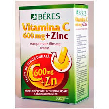 Vitamina C 600mg +Zn x60 cpr