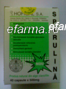 Spirulina 500 mg x 40 capsule
