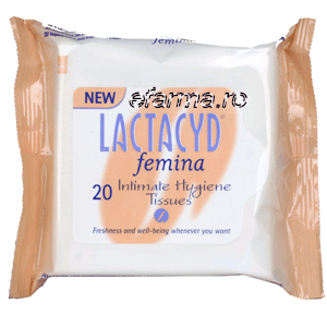 Lactacyd Femina Servetele Umede