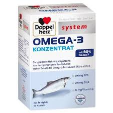 Doppelherz System Omega 3 Concentrat x 60 cps