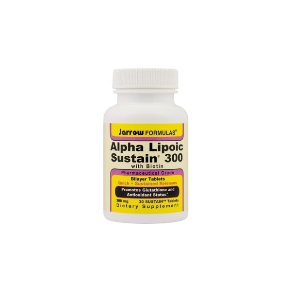 Alpha Lipoic Sustain 300mg x 30 tablete, Secom