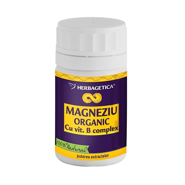 Magneziu organic 60 cps