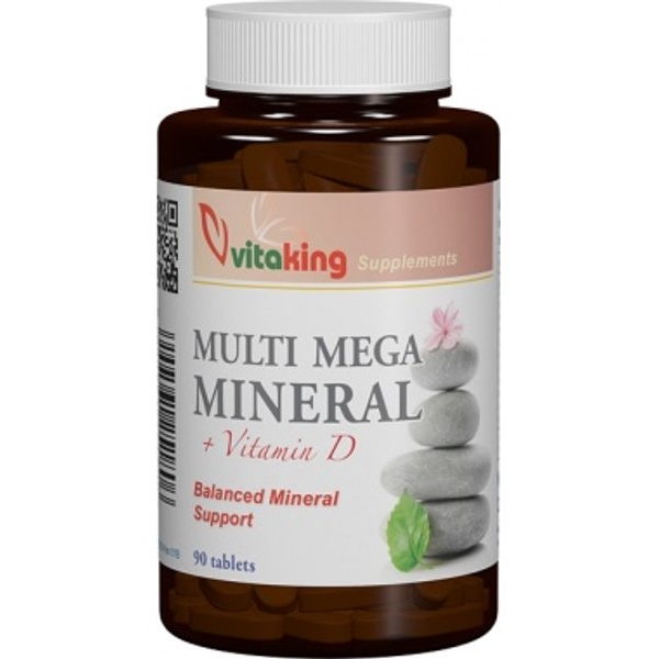 Multi Mega Mineral + Vitamin D 90cpr