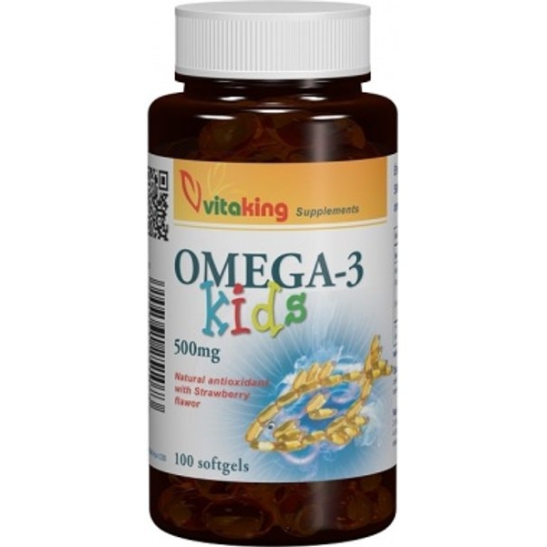 Omega 3 pentru copii 500mg 100cps