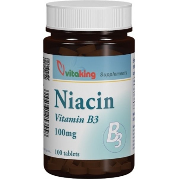 Vitamina B3 (Niacina) 100mg 100cpr