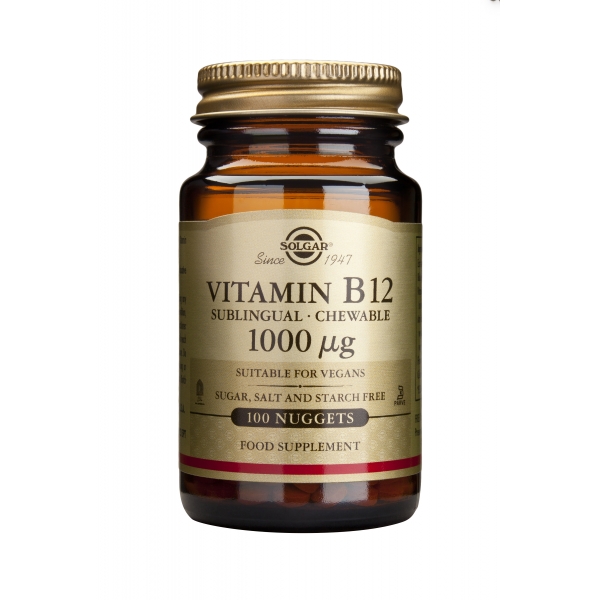 Vitamin B-12 1000mcg tabs 100s