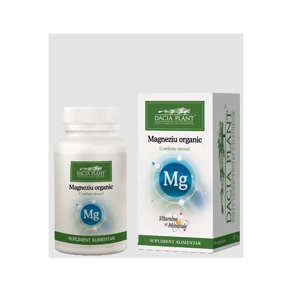 Magneziu Organic 72cpr -20% GRATIS