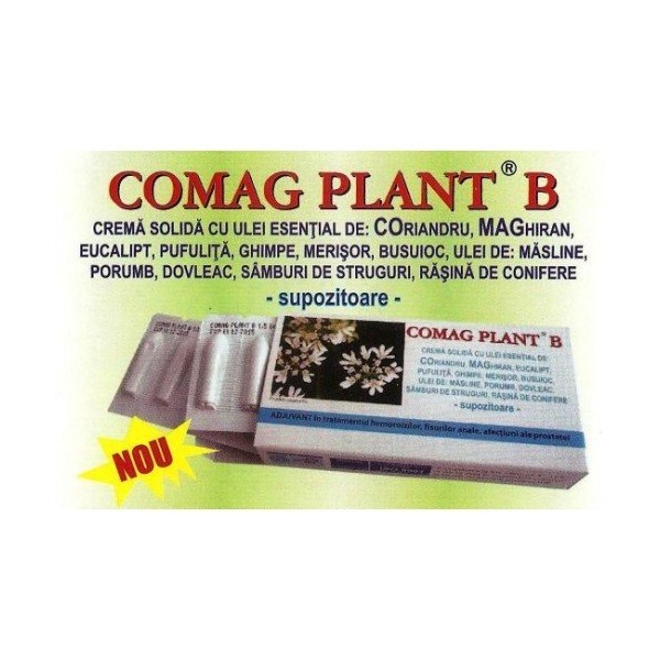 Comag Plant B supozitoare 1,5g x 10