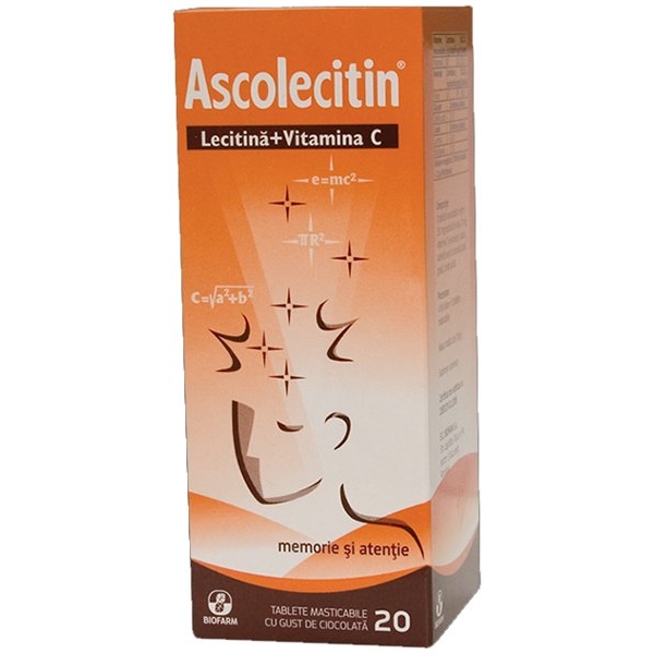 Ascolecitin 20tbl masticabile
