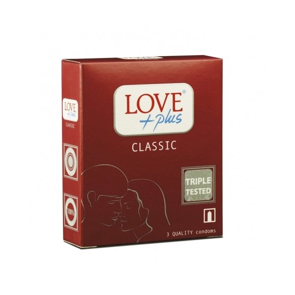 Prezervative Love Plus Classic 3buc