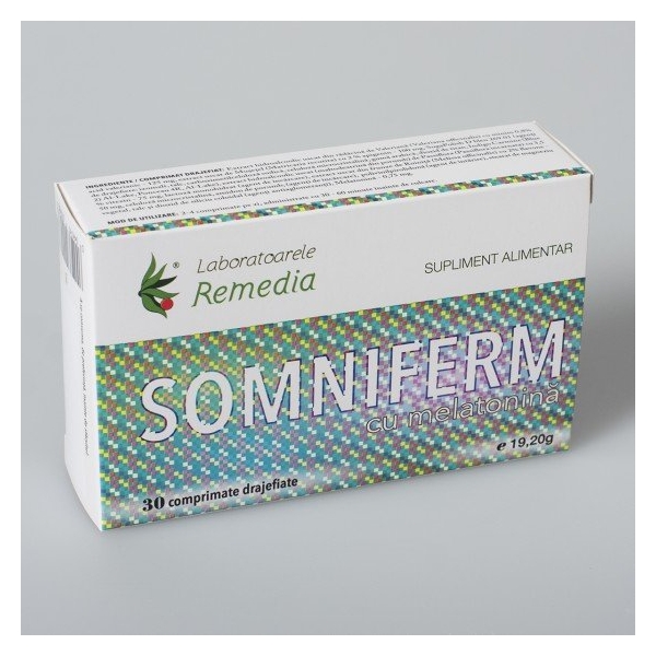 Somniferm + Melatonina 30cpr