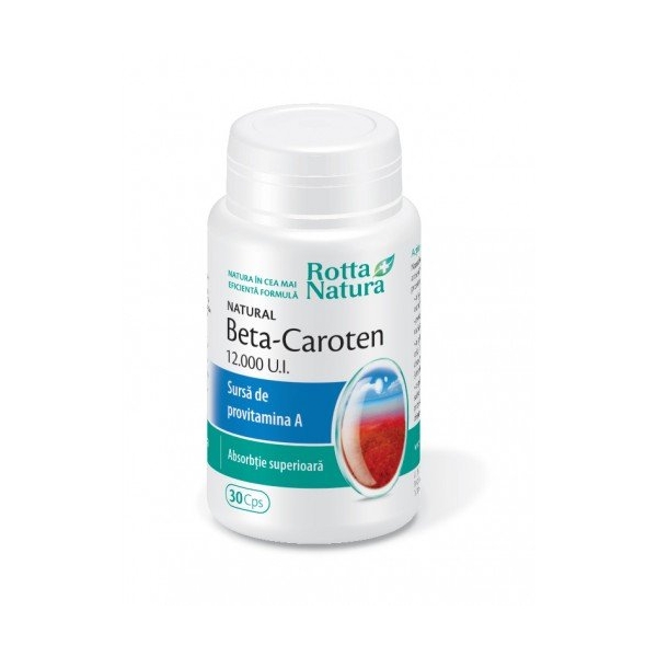 Beta-caroten natural 1200U.IX 30cps