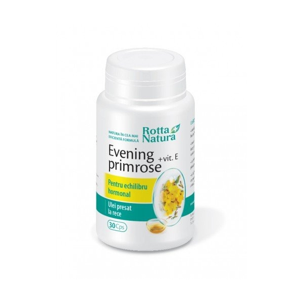 Evening Primrose + Vitamina E 30cps