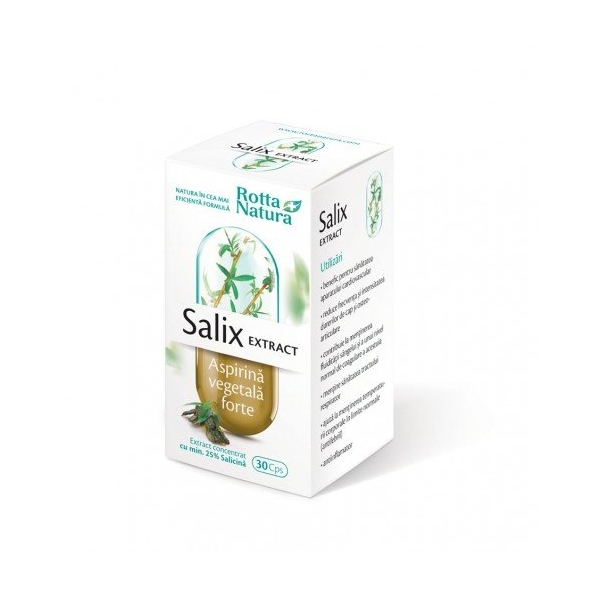 Salix Extract - Aspirina vegetala Forte 30cps