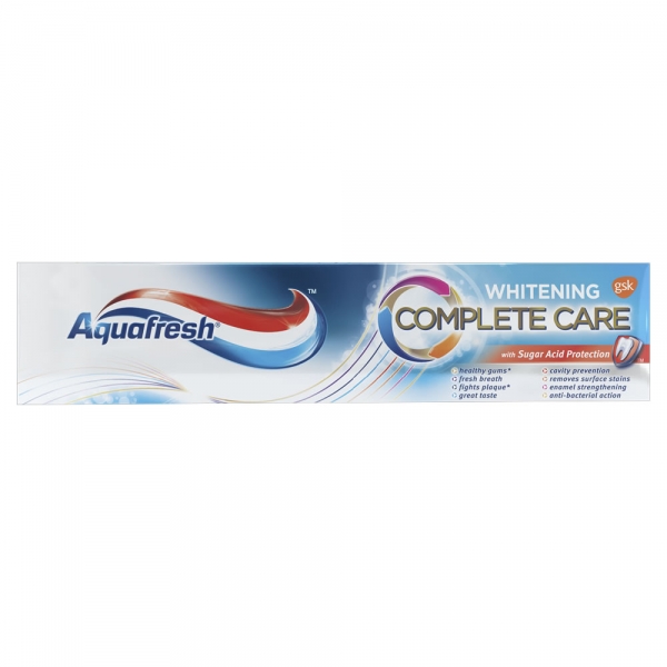 Aquafresh Complete Care Whitening x 100 ml