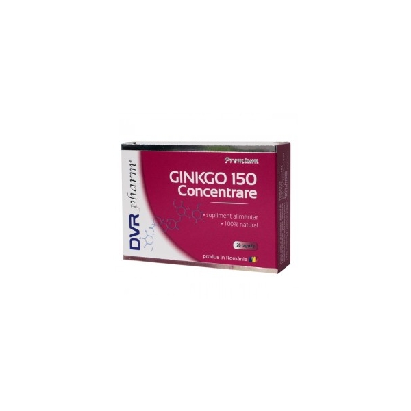 GINKGO 150MG CONCENTRARE 20CPS, DVR PHARM