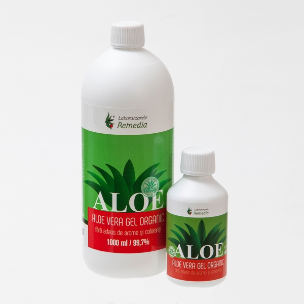 Aloe Vera Gel Organic 1000 ml, Remedia