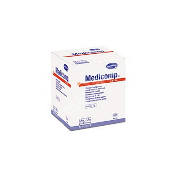 Comprese sterile Medicomp Extra, 7.5x7.5 cm, 25 bucati, Hartmann