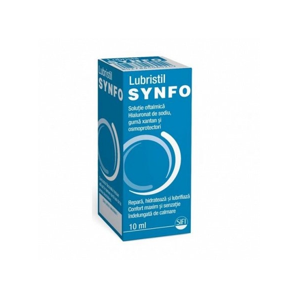 Lubristil Synfo, solutie oftalmica, SIFI, 10 ml