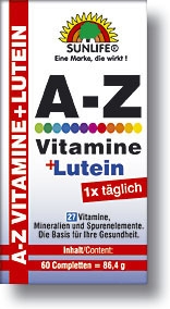 Sunlife A-Z Vitamine+Luteina