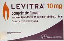Levitra 10 mg X 2 comprimate