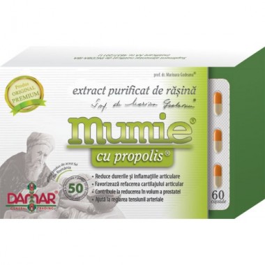Extract Purificat de Rășină Plus Propolis x 60 cps