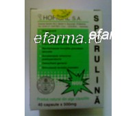 Spirulina 500 mg x 40 capsule
