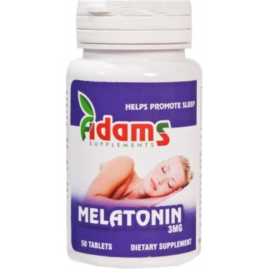 Melatonina 3 mg x 50 cps 1+1 gratis