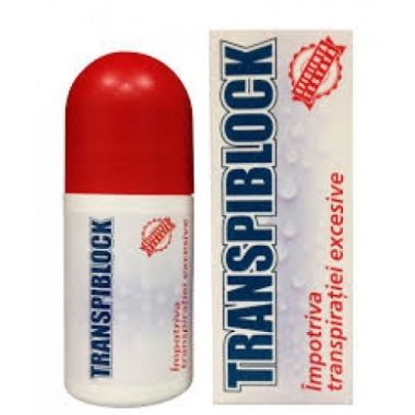 Transpiblock roll-on antiperspirant x 50 ml