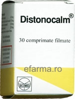 Distonocalm comprimate filmate