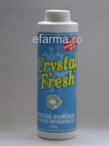 Crystal Fresh Pudra Deodorizanta pentru Picioare 100g STOC 0