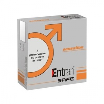 Entran Prezervativ Safe Sensation 1 + 1 Gratis