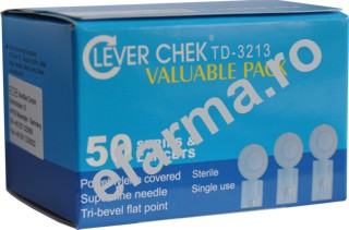 Teste si Ace Glucometru Clever Check TD 3213