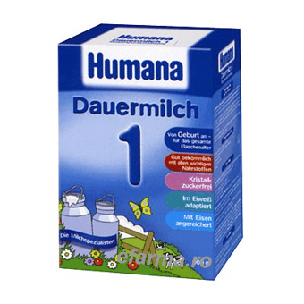 Humana 1 Lapte Praf 300 grame STOC 0