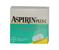 Aspirina Bayer Comprimate Efervescente cu Vitamina C X 20