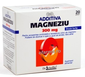 Additiva Magneziu 300 mg