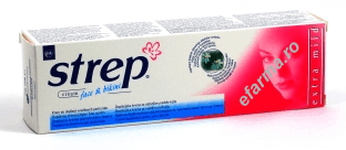 Strep crema depilatoare fata si zone sensibile