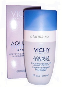 Vichy Aqualia Thermal Serum cu hidratare continua calmant si fortifiant