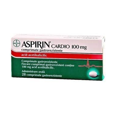 Aspirin Cardio 100 mgx 30 cpr
