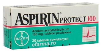 Aspirin Cardio 100 mgx 30 cpr