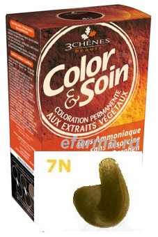 Color & Soin Vopsea Par Naturala 7N Blond Aluna