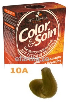 Color & Soin Vopsea Par Naturala 10A Blond Cenusiu Deschis