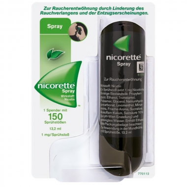 Nicorette spray 1 mg 13.2 ml