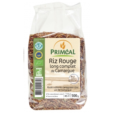 Orez rosu integral Camargue bio (bob lung) 500 g