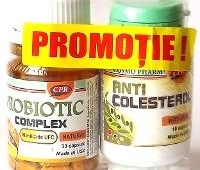 Probiotice 30 cps + Anticolesterol 10 cps,Kosmo