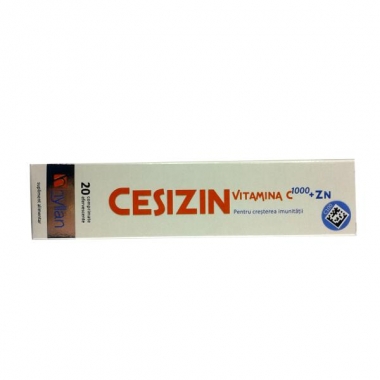 Cesizin Vitamina C 1000 +Zn x 20 eff, Hyllan
