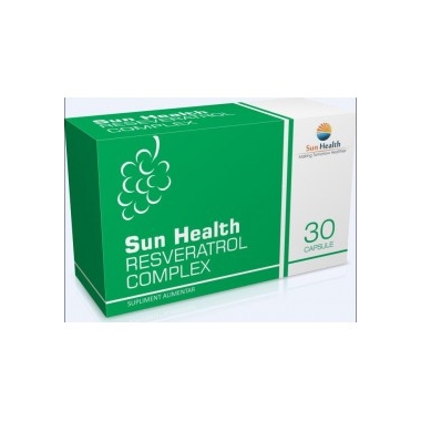 Sun Health Resveratrol Complex x 30 capsule
